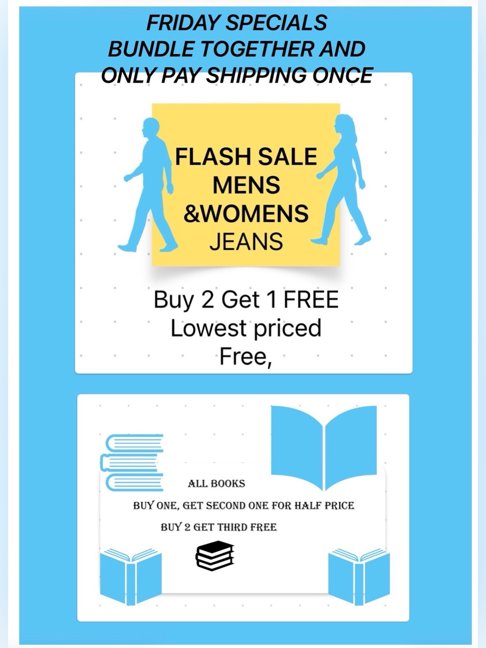 FLASH FRIDAY SPECIALS